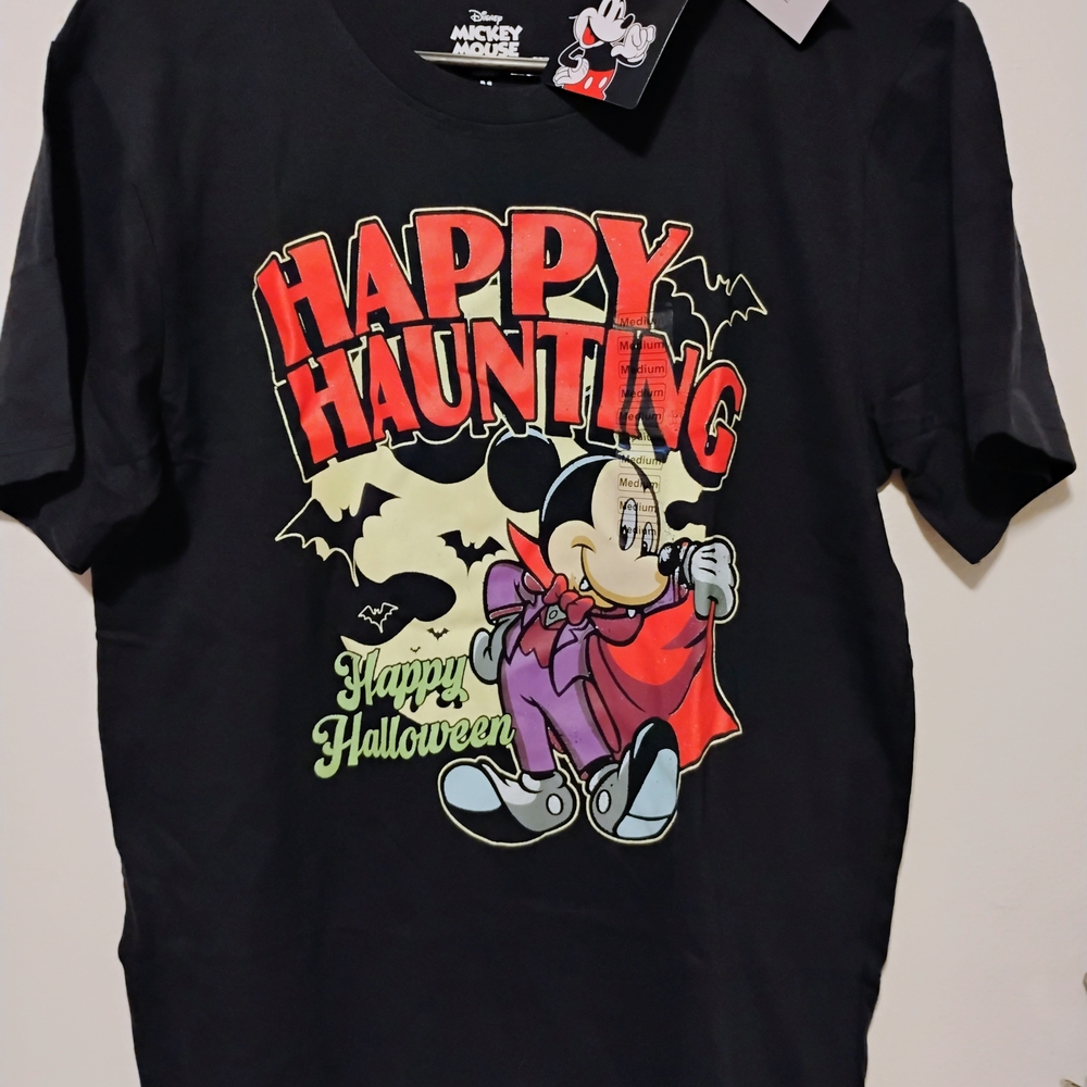 Disney Black Happy Haunting T-Shirt